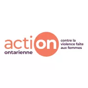 Action ontarienne contre la violence faite aux femmes logo