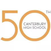 Canterbury High School 50th Anniversary logo