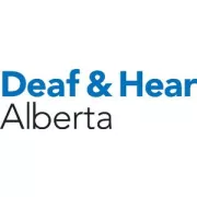 Deaf & Hear Alberta logo