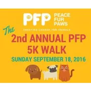Peace Fur Paws logo