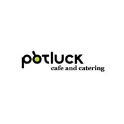 Potluck Cafe & Catering logo