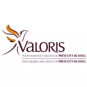 Valoris for children and adults of Prescott-Russell logo